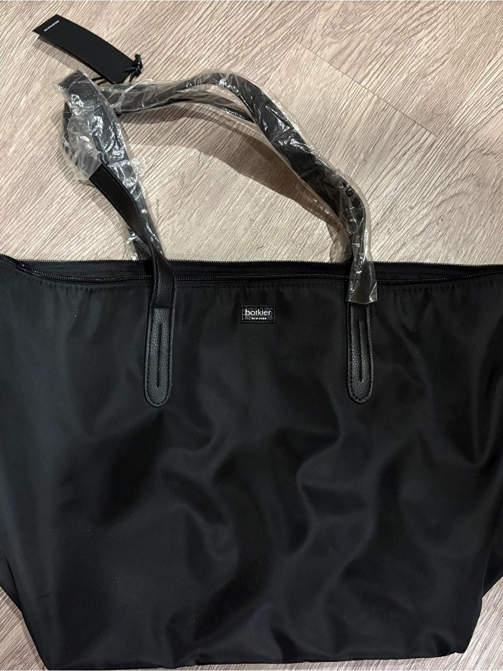 Botkier Black New York Bond Nylon Tote